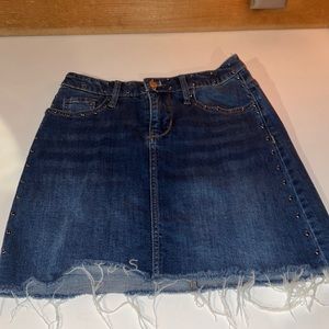 Blue denim studded wild fable skirt. Worn once!! Great condition from Target.